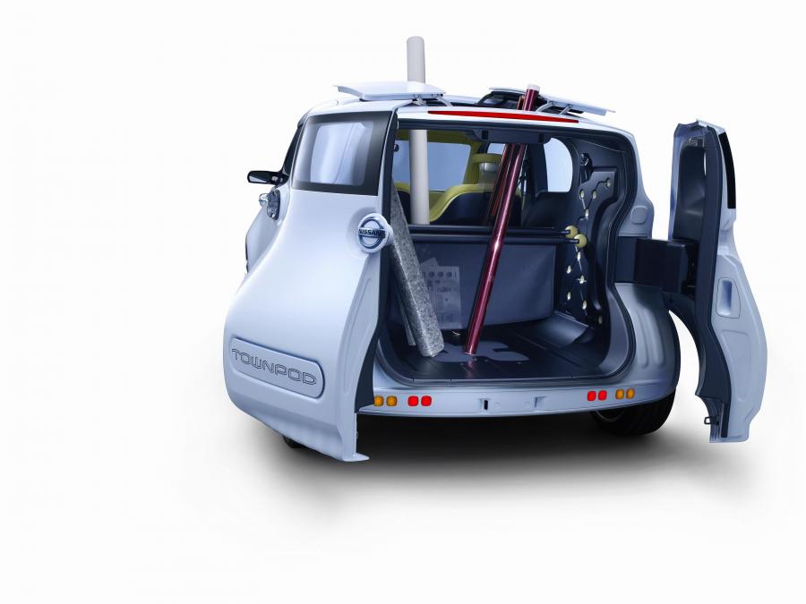  Nissan Townpod Concept 2010 года  (фото 22 из 38)